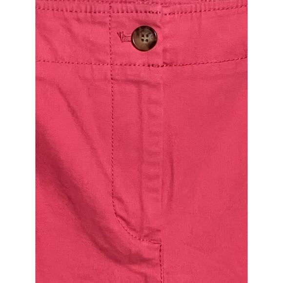 NWT Talbots size 2 Pink Pants Cotton‎ Mix Ankle Length - Picture 6 of 9
